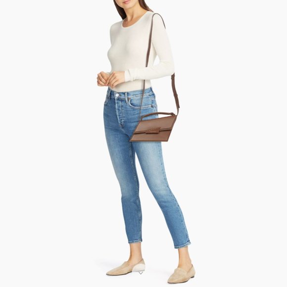 Acne Studios Distorted Leather Top Handle Bag MSRP$1350 RARE FIND - Picture 10 of 14